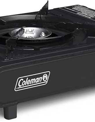 Coleman Classic 1-Burner Butane Stove, Portable Camping Cooktop with Carry Case & InstaStart Ignition, Adjustable Burner with 7650 BTUs of Power